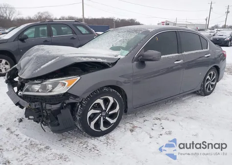2016 Honda Accord Ex-L V-6 z USA, uszkodzony, nr VIN 1HGCR3F80GA019705